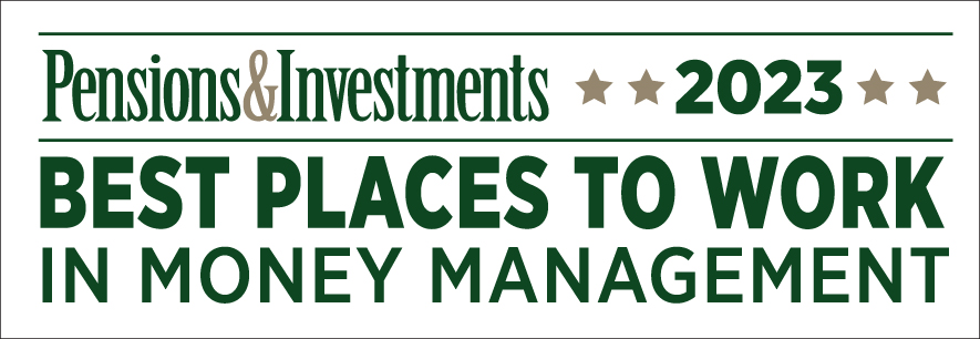 Pensions&Investments 2022 Best Places to Work in Money Management