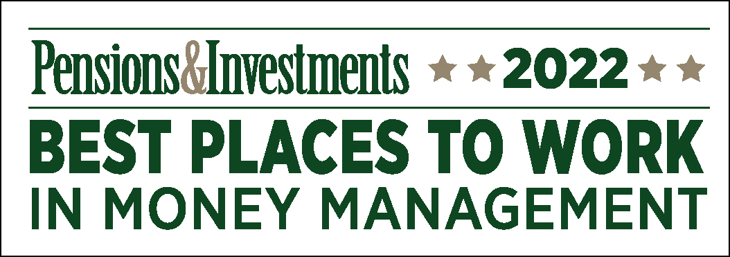 Pensions&Investments 2022 Best Places to Work in Money Management